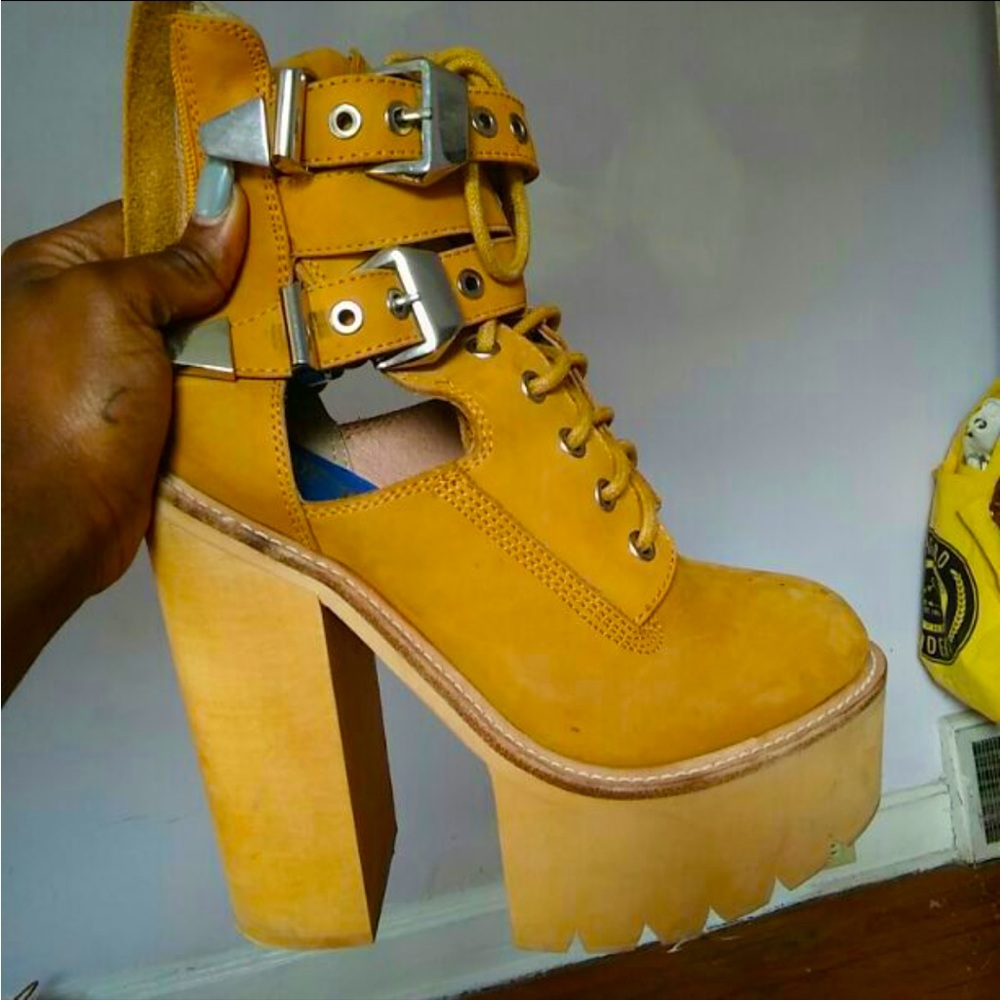 Jefferey Campbell Platform Boots